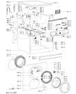 Схема №2 AWO/D 8952 с изображением Микромодуль для стиральной машины Whirlpool 480111100665