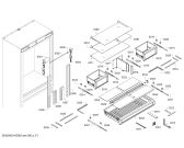 Схема №7 RB491700 с изображением Модуль управления для холодильника Bosch 00740122