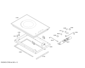Схема №2 3ET9038LP с изображением Стеклокерамика для духового шкафа Bosch 00680056