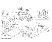 Схема №5 3HB538XI с изображением Модуль управления, незапрограммированный для электропечи Bosch 00675138