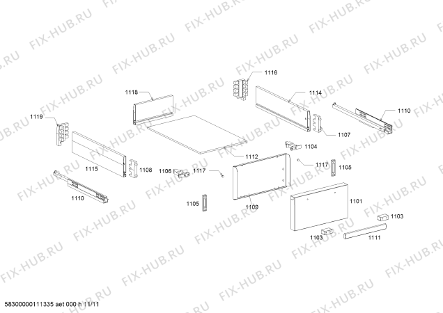 Схема №8 F3470N0 Neff с изображением Труба для плиты (духовки) Bosch 00446623