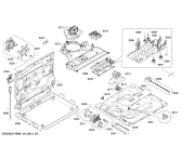 Схема №5 HBA76R650E с изображением Панель управления для плиты (духовки) Bosch 00706535