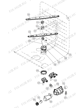 Схема №4 DM 25 Brilliant SF   -White Bi (900000992, DW20.1) с изображением Сенсорная панель для посудомойки Gorenje 263515