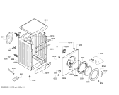 Схема №4 WAE28424IT Bosch EcoMaxx 7 VarioPerfect с изображением Панель управления для стиральной машины Bosch 00675147