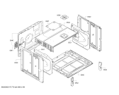 Схема №6 HB65GR240F с изображением Фронтальное стекло для духового шкафа Siemens 00688402