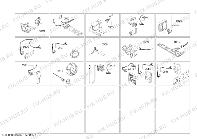 Схема №4 WAY32592 HomeProfessional MADE IN GERMANY с изображением Краткая инструкция для стиральной машины Bosch 18003150