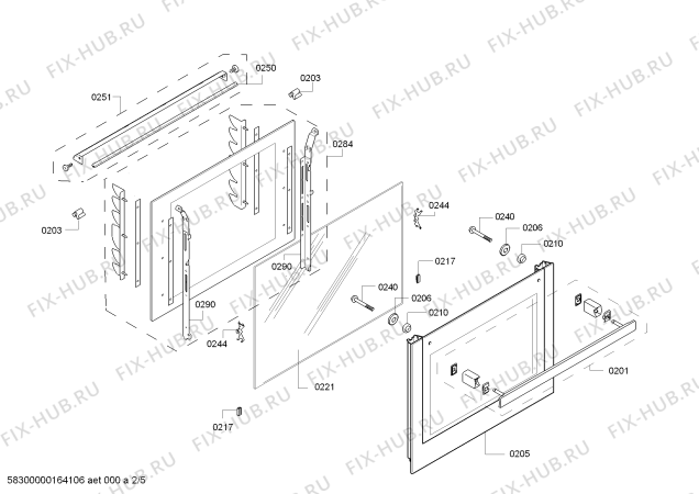 Схема №4 HBB78C751E Horno.bosch.py.2d.B5.E3_MCT_G.pt_crr.inx с изображением Модуль управления, незапрограммированный для духового шкафа Bosch 00658043