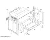 Схема №5 P1HEC89060 с изображением Панель управления для духового шкафа Bosch 00443335