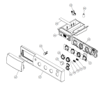 Схема №6 W6342 CE   -White #204634210 (900003174, WM25.3) с изображением Декоративная панель для стиральной машины Gorenje 266976