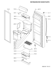 Схема №10 20RB-D4L A+ с изображением Дверь для холодильника Whirlpool 481241610847