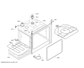 Схема №5 HBN431E2F с изображением Панель управления для духового шкафа Bosch 00748815