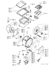 Схема №2 WAT 9555 D с изображением Обшивка для стиральной машины Whirlpool 481245210234