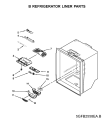 Схема №5 KRFC - 9010  B с изображением Другое для холодильника Whirlpool 481201230523
