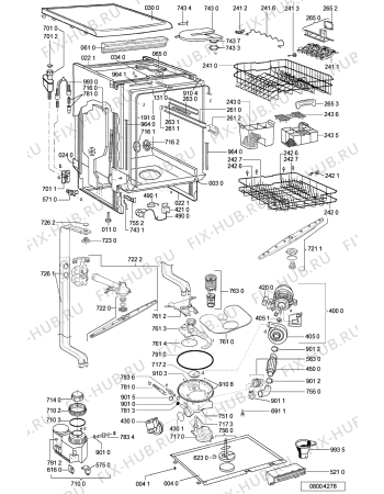 Схема №2 ADP 6840/5 WHM с изображением Микромодуль для посудомоечной машины Whirlpool 481221479576