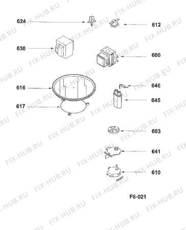 Взрыв-схема микроволновой печи Gorenje OC8430 AU   -Microwave oven (900002400, OC8430) - Схема узла 08