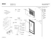 Схема №3 KSV3951 с изображением Масленка для холодильника Bosch 00175660