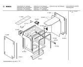 Схема №5 SGI4555EU Silence с изображением Передняя панель для электропосудомоечной машины Bosch 00350270