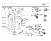 Схема №4 SMS5052DK с изображением Панель для электропосудомоечной машины Bosch 00273020