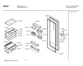 Схема №1 KDRMX461GB ML381 с изображением Поднос для холодильника Bosch 00481745