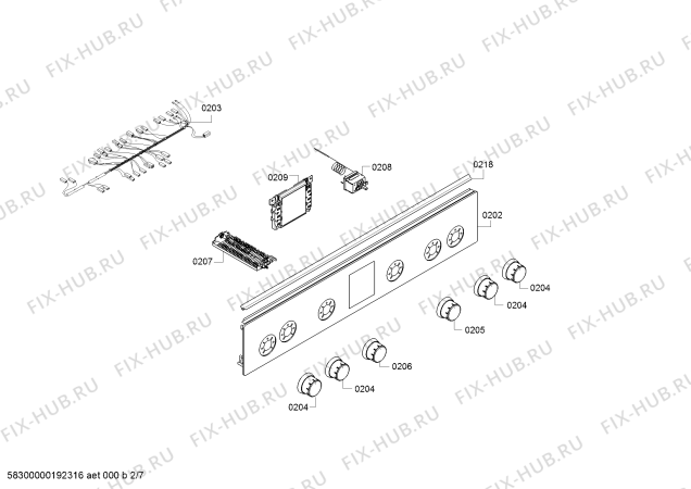 Схема №6 HGV425123S с изображением Соединительный кабель для духового шкафа Bosch 00623697