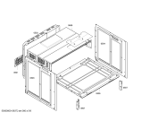 Схема №4 HB331W0 с изображением Фронтальное стекло для электропечи Siemens 00247782