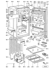 Схема №1 KDEC 2343 AF с изображением Обшивка для холодильника Whirlpool 481246058241