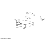 Схема №2 DV461110 с изображением Направляющая для шкафа для подогрева посуды Bosch 11013422