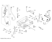 Схема №5 S51N53X2EU с изображением Передняя панель для посудомоечной машины Bosch 00743421