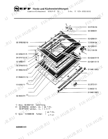 Схема №4 1312048332 1076/412SB с изображением Розетка для плиты (духовки) Bosch 00052393