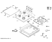 Схема №2 NGT612LTR с изображением Шарнир для плиты (духовки) Bosch 00268137