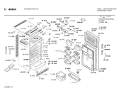 Схема №1 KSV2622FF с изображением Крышка для холодильной камеры Bosch 00151756