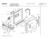 Схема №5 SE54530 с изображением Передняя панель для посудомойки Siemens 00350274