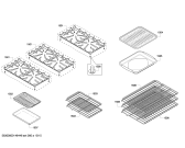 Схема №11 PRL486EDG Thermador с изображением Коллектор для плиты (духовки) Bosch 00678579