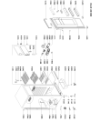 Схема №1 ARA 26 AP с изображением Корпусная деталь для холодильника Whirlpool 480131100513
