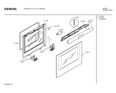 Схема №5 HB34551CC с изображением Панель управления для духового шкафа Siemens 00354564