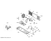 Схема №5 B20CS80SNW Side by side с изображением Дверь для холодильной камеры Bosch 00244313