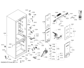 Схема №3 KGN49S55 с изображением Дверь для холодильника Bosch 00710870