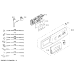 Схема №4 WM10E260ME с изображением Панель управления для стиральной машины Siemens 00668184