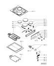 Схема №2 ACM 219 BR с изображением Тэн для плиты (духовки) Whirlpool 481925928931