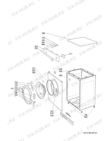 Схема №3 AWG 278 с изображением Запчасть для электросушки Whirlpool 481246228108