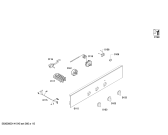 Схема №5 HBA21B150E Horno bosch indep.multif.inox.avisador с изображением Передняя часть корпуса для плиты (духовки) Bosch 00672550