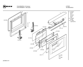 Схема №4 B1361B0GB с изображением Панель управления для плиты (духовки) Bosch 00299981