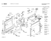 Схема №3 SMI5075AU с изображением Панель для электропосудомоечной машины Bosch 00289353