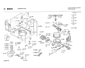 Схема №4 0730201018 SMU6210 с изображением Кнопка для электропосудомоечной машины Bosch 00025100