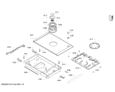 Схема №5 PRC3260W PRC3260W/01: PRA326B90W/01 (1 Wok) + PRB326B90W/01 (2 Gas) y с изображением Кабель для электропечи Bosch 00641319