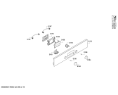 Схема №6 HBA63A150S с изображением Панель управления для духового шкафа Bosch 00675646