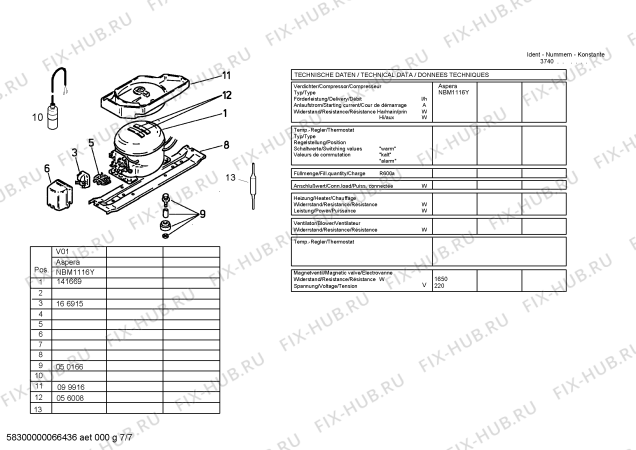 Схема №4 IC550129 с изображением Планка для холодильника Bosch 00366182