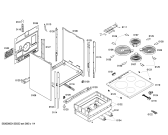 Схема №3 HLN122050X с изображением Ручка переключателя для плиты (духовки) Bosch 00606560