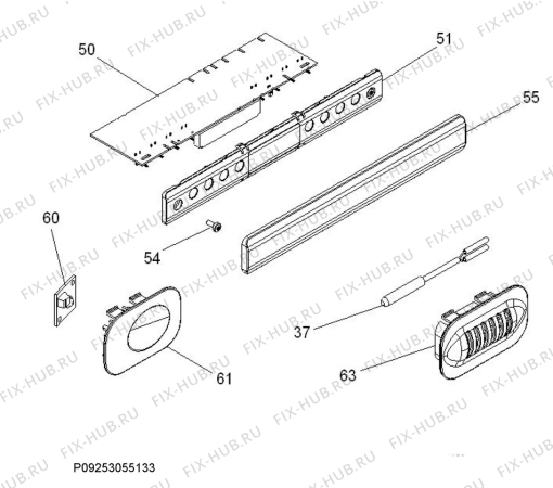 Взрыв-схема холодильника Electrolux IK32512LI - Схема узла Electrical equipment 268