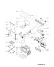 Схема №1 AKP 007/NB с изображением Панель для плиты (духовки) Whirlpool 480121100134